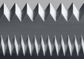 STAINLESS SF/STV SERRATED RULES-high-end serrated teeth geometry