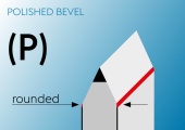 Polished Cutting Edge (P)-